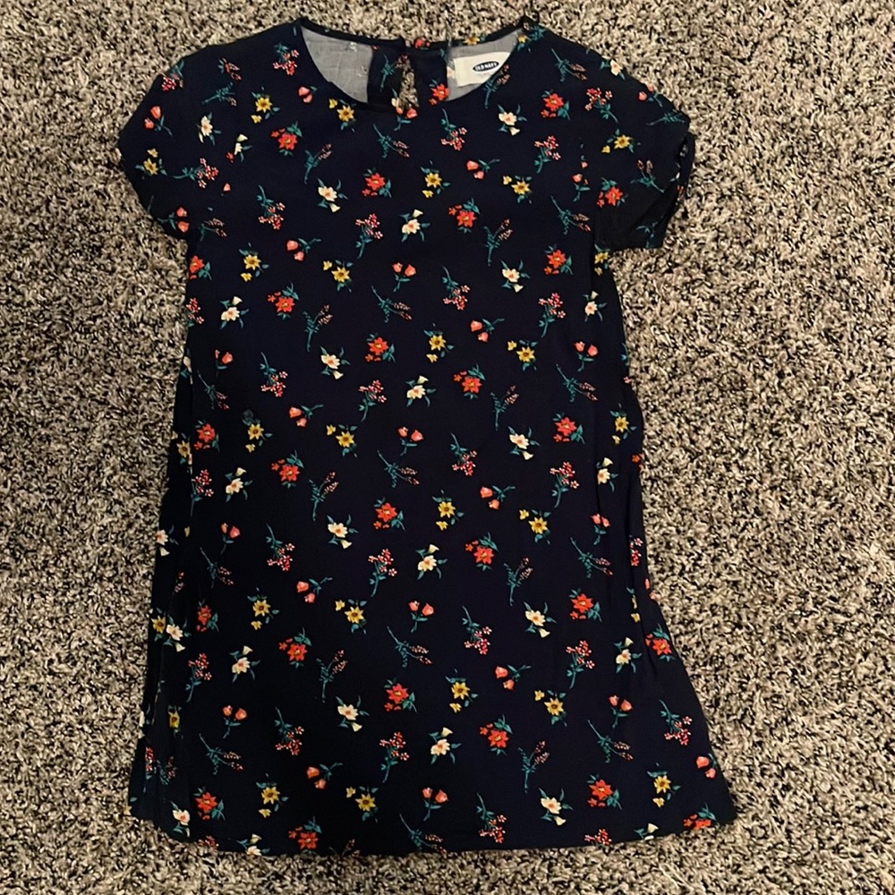 Girls light weight cotton dress